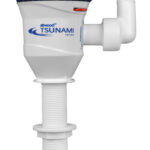 TSUNAMI 800 CARTRIDGE AERATOR W/LONG INLET & THREADED OUTLET