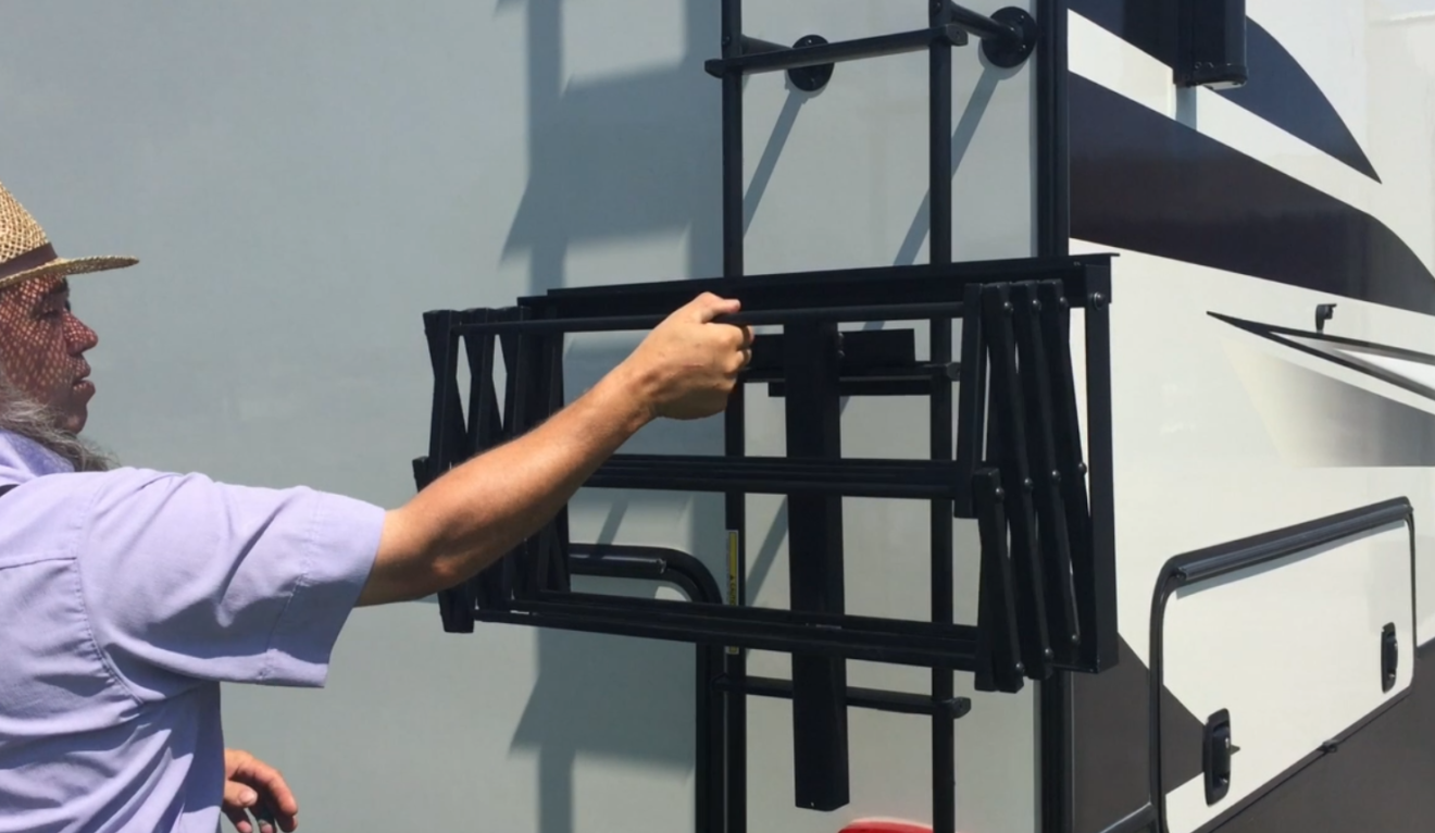 RV EZ Ladder Drying Rack BJs RV and Marine