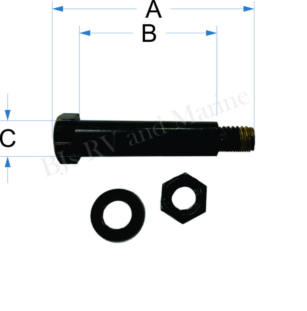RV Wiper Technologies Blade fastening Bolt washer and nut BJs RV and