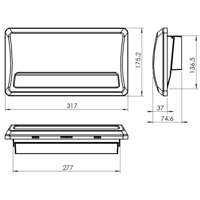 RV Microwave Oven Vent BJs RV and Marine