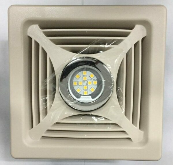 Powered 12 Volt LED Bathroom Vent