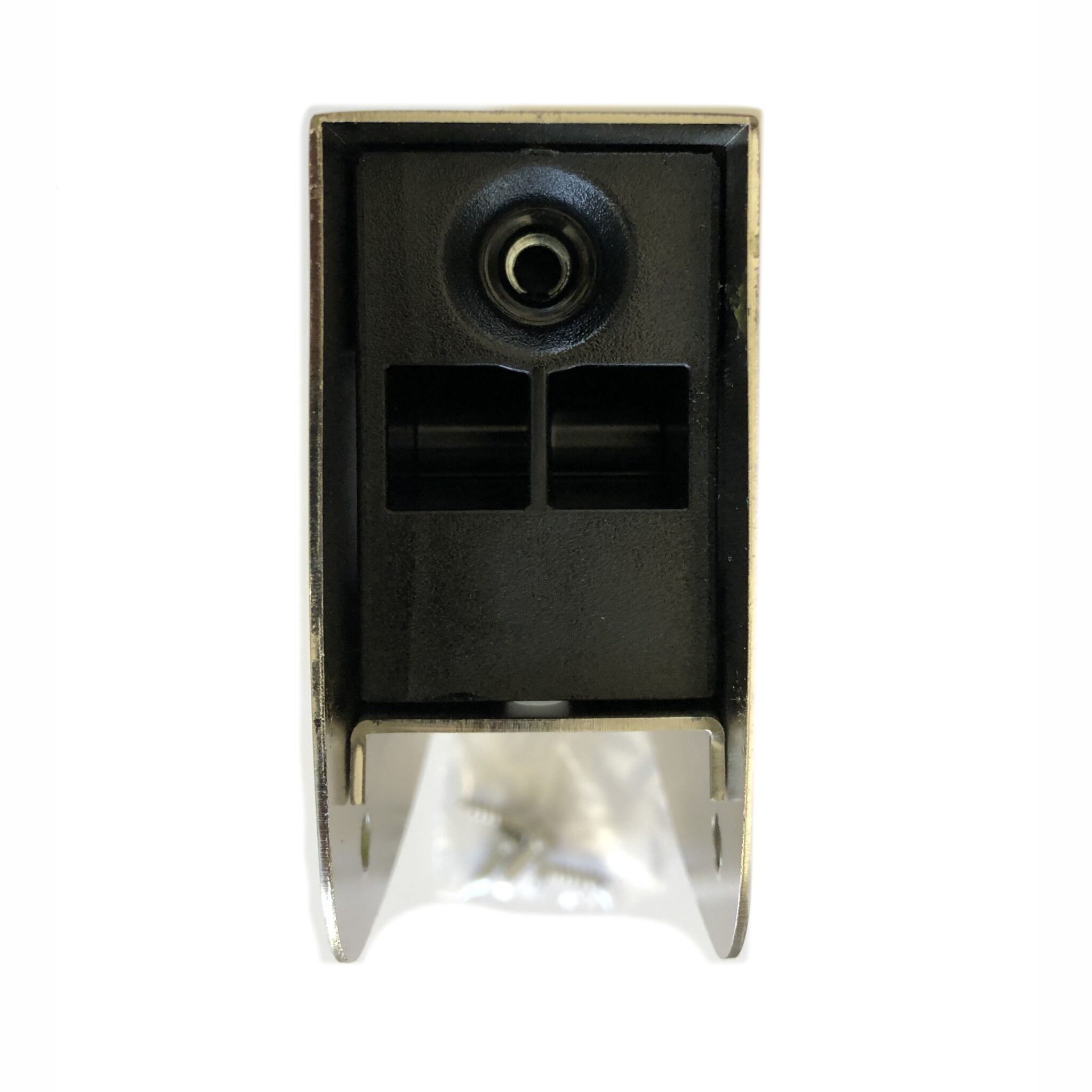 Trusty sliding pocket door Latch / handle brushed nickel finish 13/8