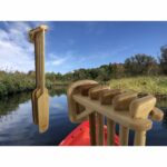 Best 5 Position Review Solid Wood Kayak & Canoe Paddle Holder made in USA