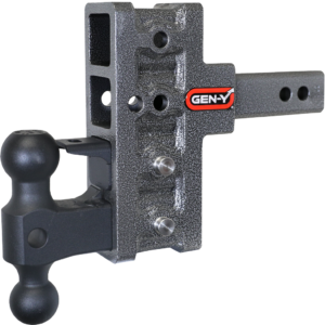 2" Shank 5" Offset Drop 2K TW 16K Hitch & GH-051 Versa-Ball & GH-032 Pintle Lock