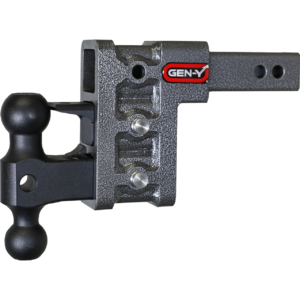 2" Shank 5" Drop 2K TW 16K Hitch & GH-051 Versa-Ball & GH-032 Pintle Lock