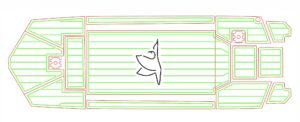 Tracker Fishing and Duck Boat SeaDek Custom Non Skid Non Slip 2 color
