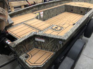 Tracker Fishing and Duck Boat SeaDek Custom Non Skid Non Slip 2 color