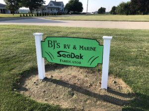 SeaDek Custom Non Skid Non Slip 2 color BJs RV and Marine