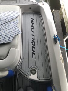 SeaDek Custom Non Skid Non Slip 2 color Ski Nautique