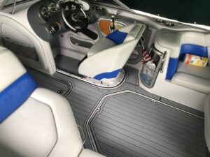 SeaDek Custom Non Skid Non Slip 2 color Ski Nautique