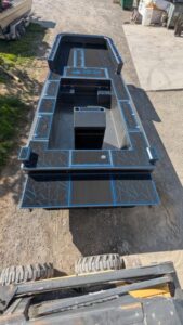 SeaDek Custom Logo Non Skid Non Slip 2 color HD Trainview Boats